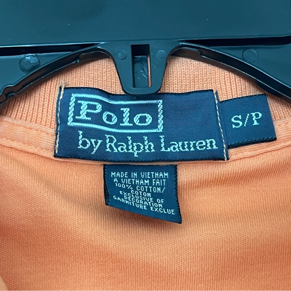 Polo by Ralph Lauren orange polo, EUC. - Picture 4 of 7